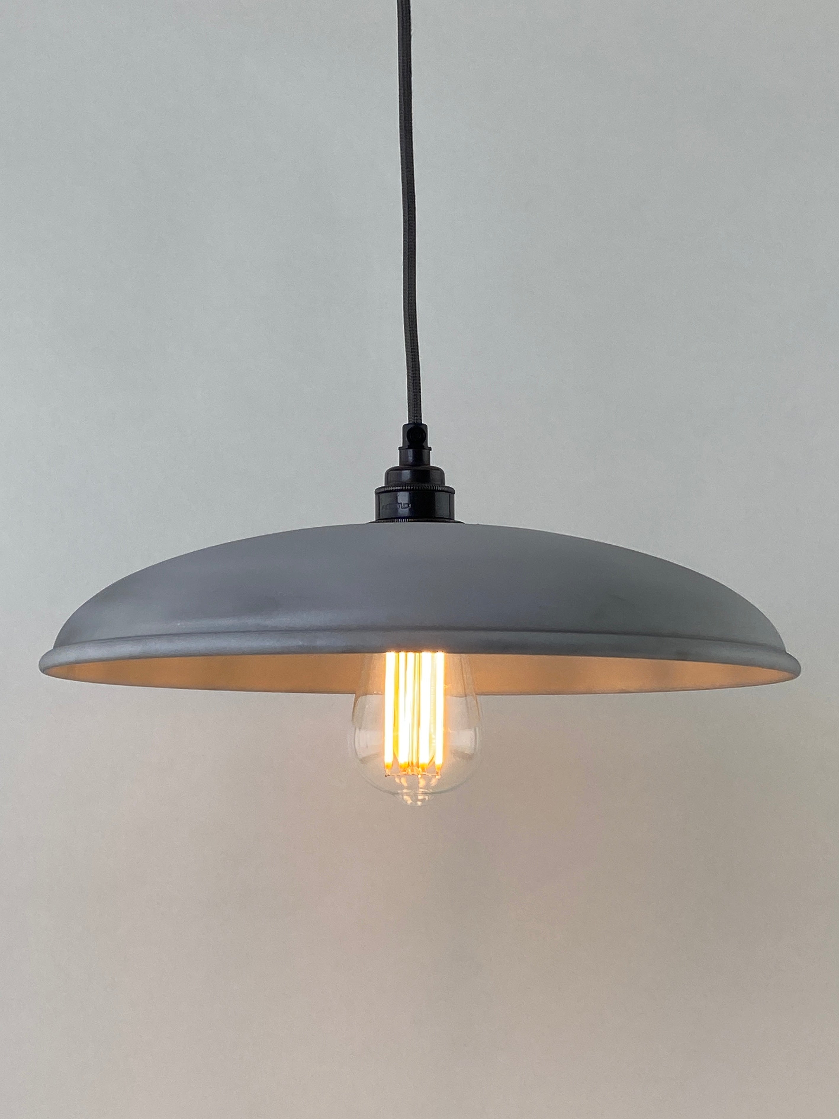 Dome Reflector Pendant | Worn Lighting