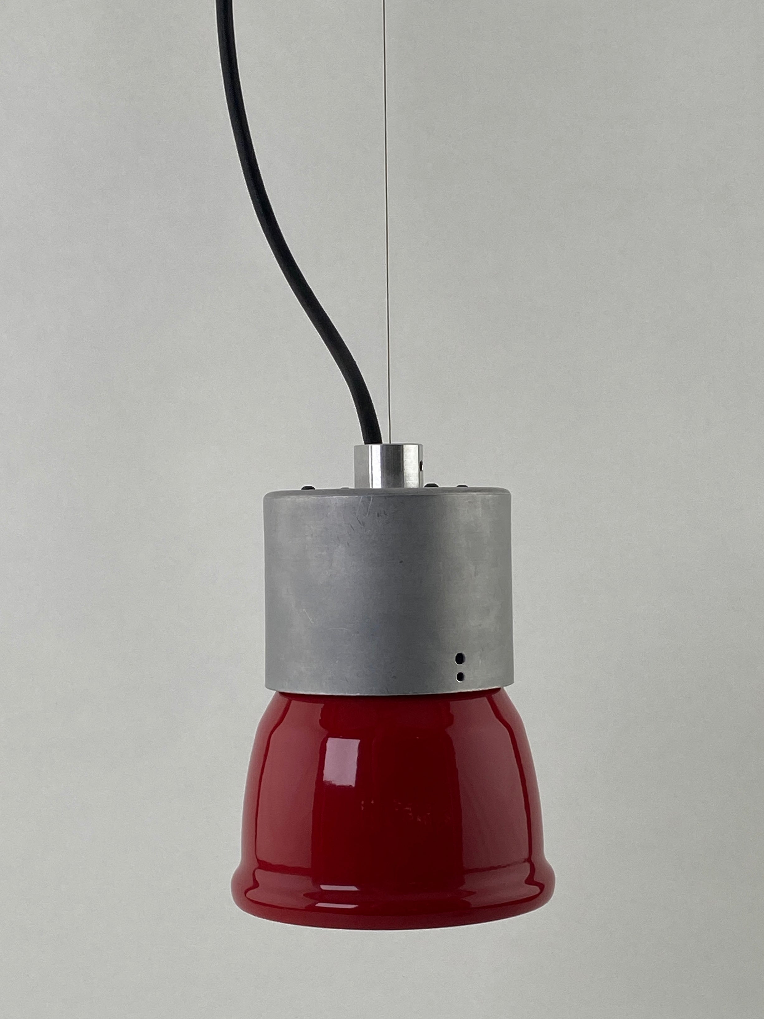 Red Pendant Light | Worn Lighting